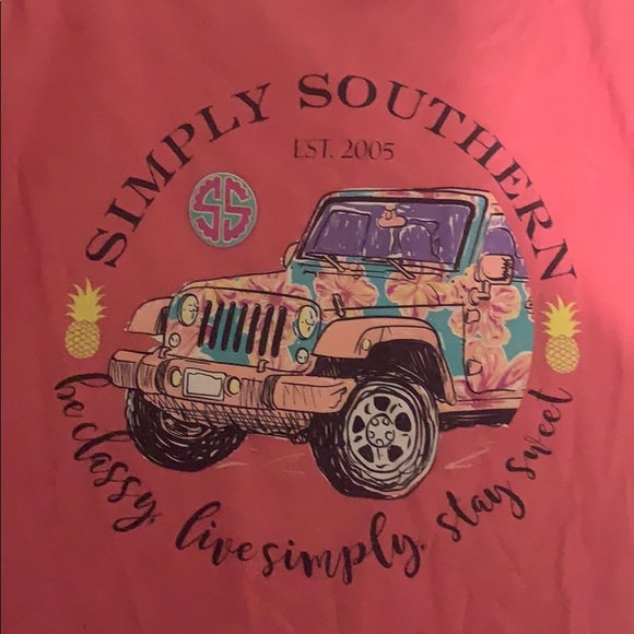 long sleeve simply southern jeep shirt - Picture 2 of 7